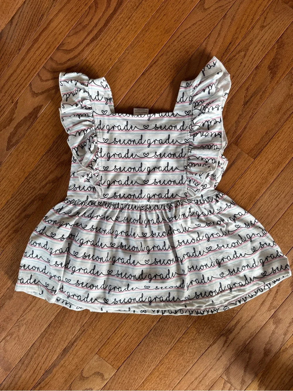 Girls Second Grade Themed Outfit